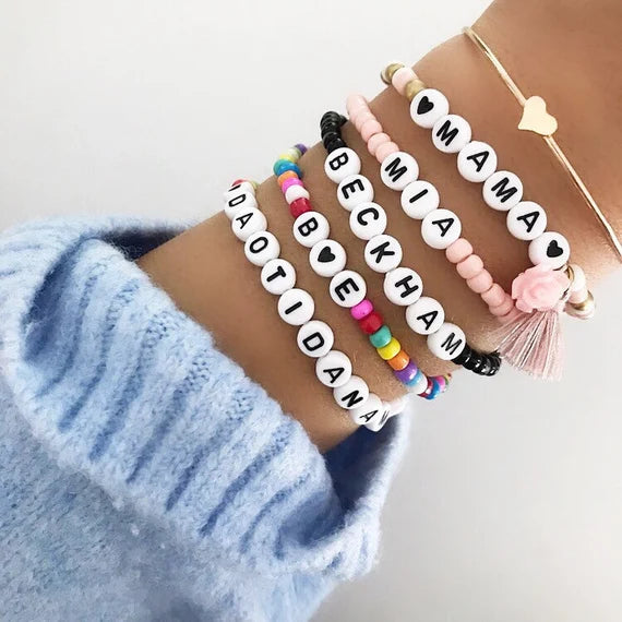 Bristly Classic Beaded Bracelet